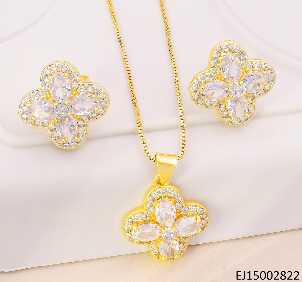 SET VAN CLEEF PETALOS ZIRC.,BORDE ZIRC.PQ SE1099-9