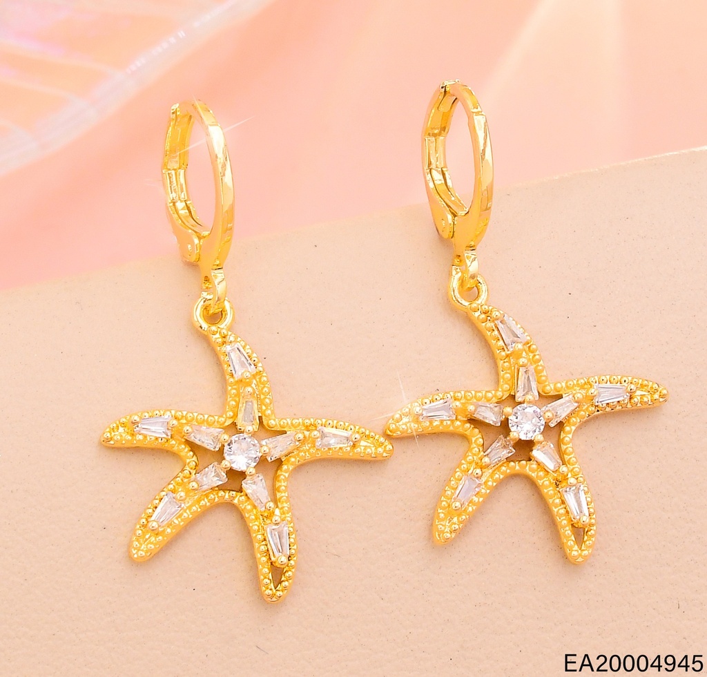 ARETES EXTRELLA DE MAR C/ZIRCONIAS EE4209-9