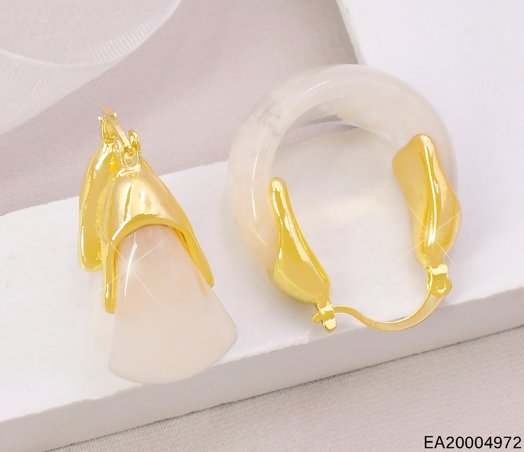 ARETE DOR BLANCO EE5134-420