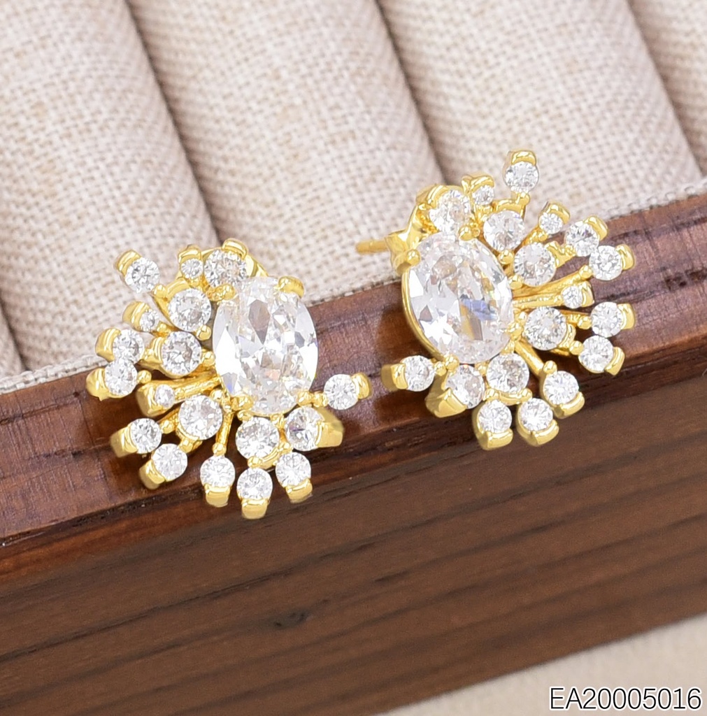 ARETES MEDIO RD C/GOTA ZIRC. EE4316-355