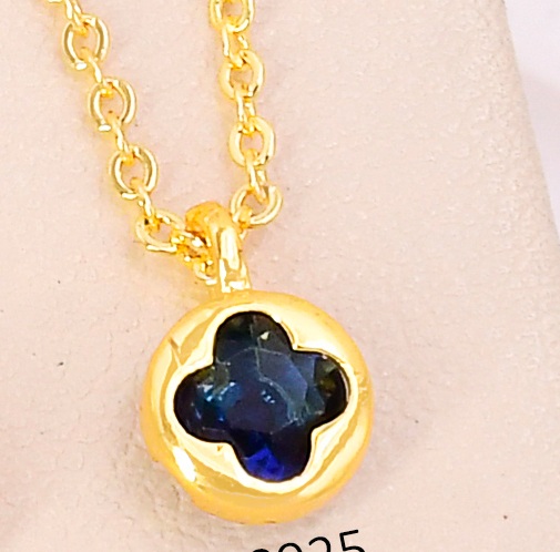 CADENA DIJE: VAN CLEEF DOR/AZUL CE367-5