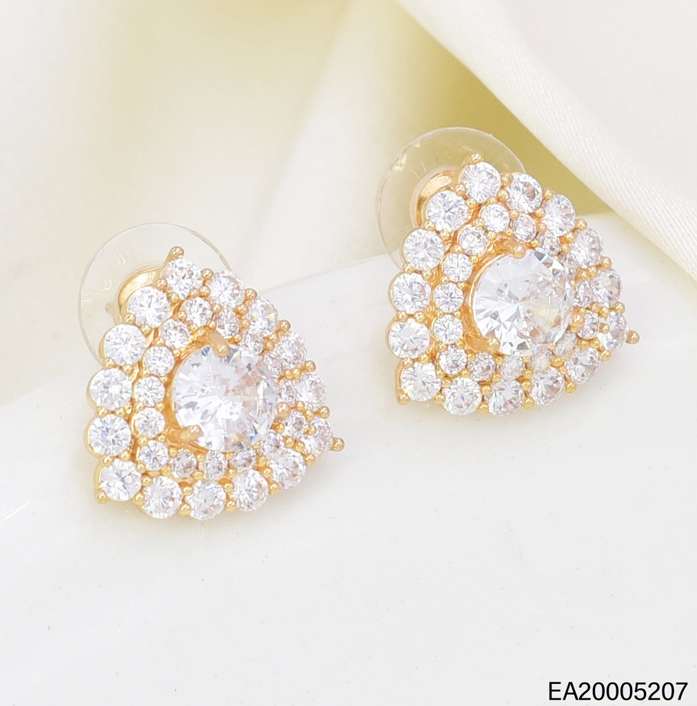 ARETES TRINAGULO ZIRC. RD. EE4668-6
