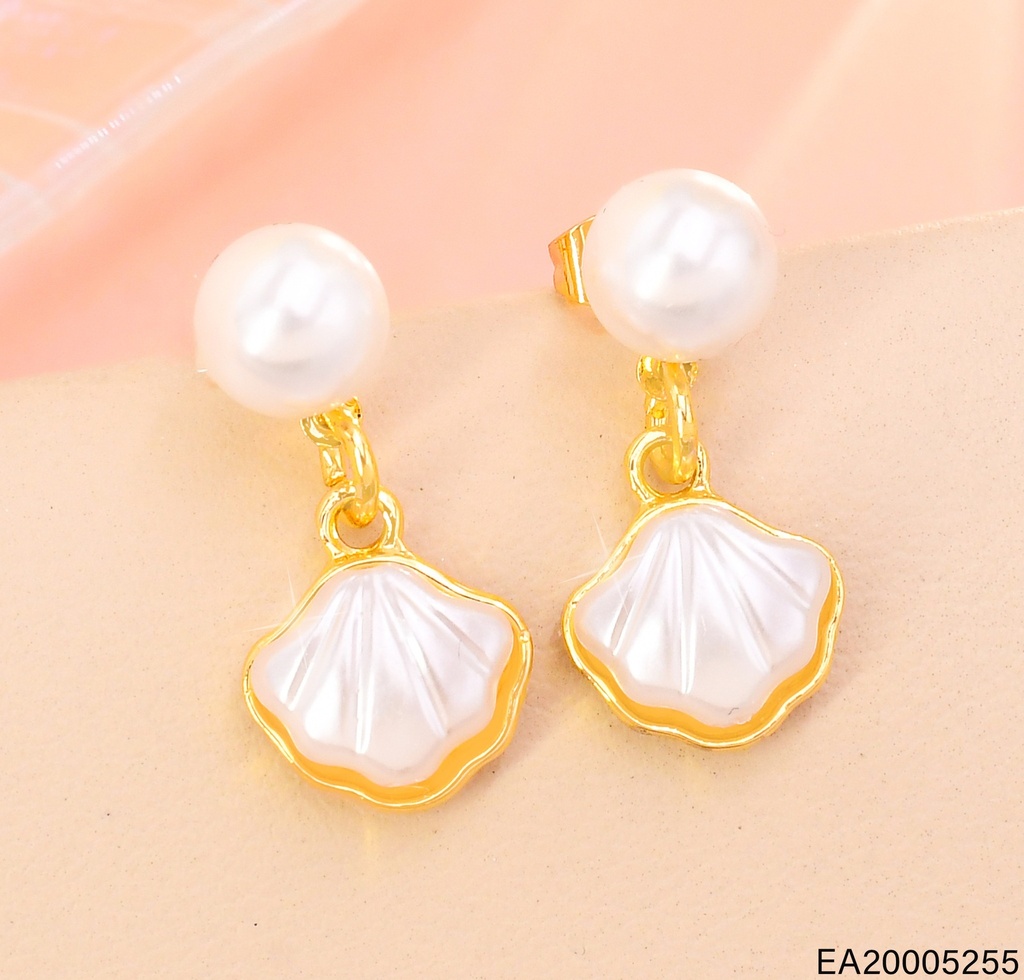 ARETES PERLITA C/OSTRA COLGANTE EE4760-9
