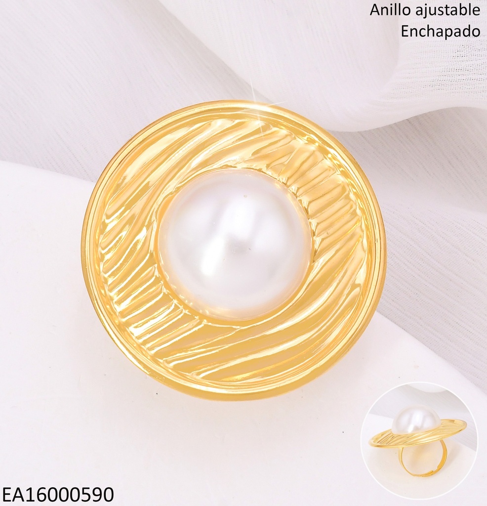 ANILLO RD C/LINEAS GRABADAS RA570-45