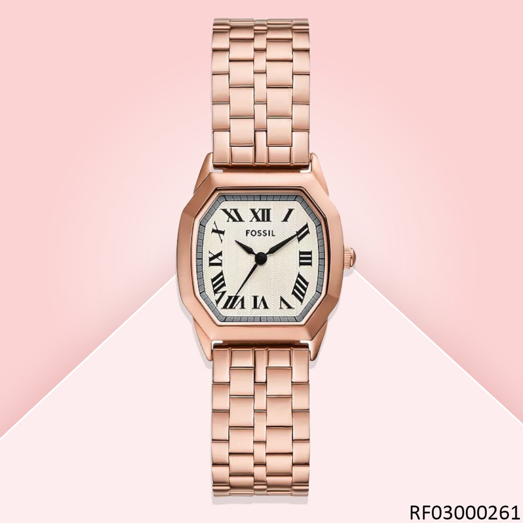 RELOJ FOSSIL ANALOGO HARLOW ES5386 METAL ROSE