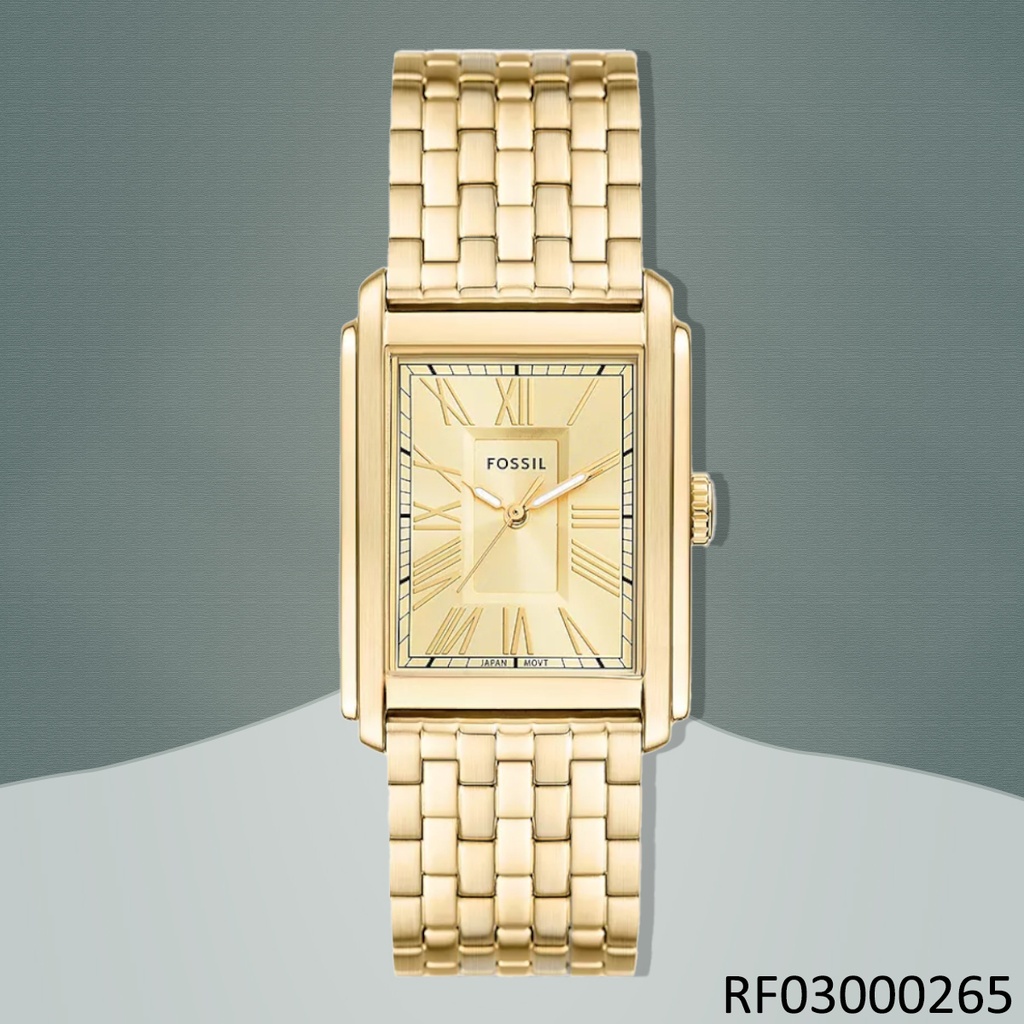 RELOJ FOSSIL ANALOGO CARRAWAY FS6009 METAL DOR