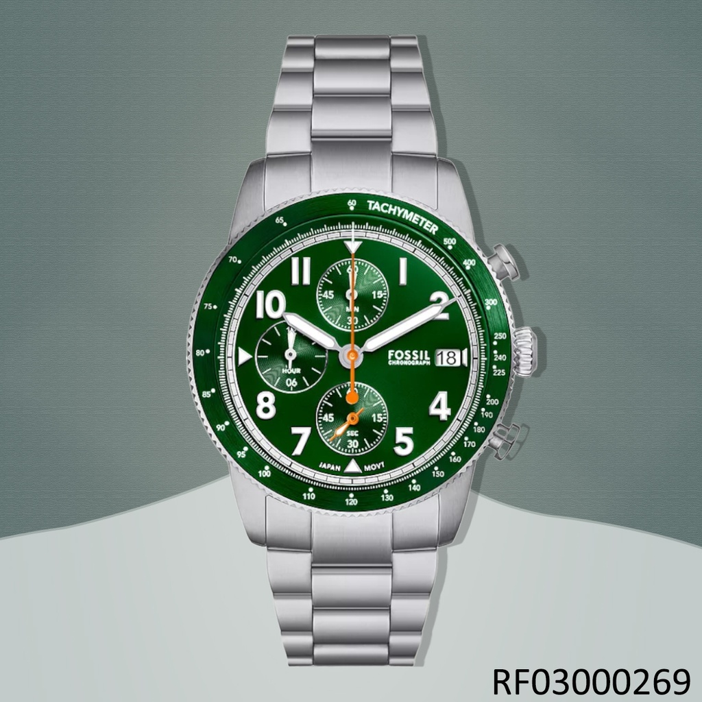 RELOJ FOSSIL ANALOGO SPORT TOURER FS6048 METAL PLAT