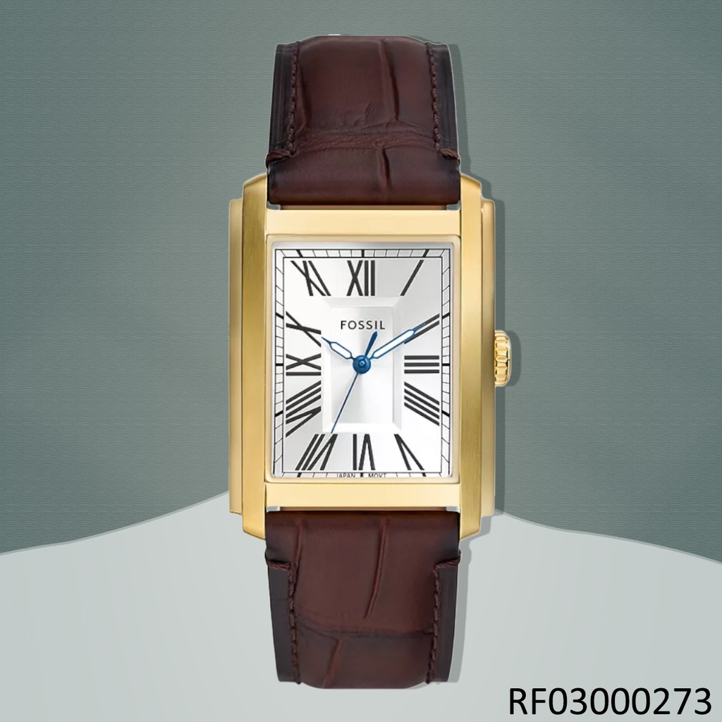 RELOJ FOSSIL ANALOGO CARRAWAY FS6011 CUERO
