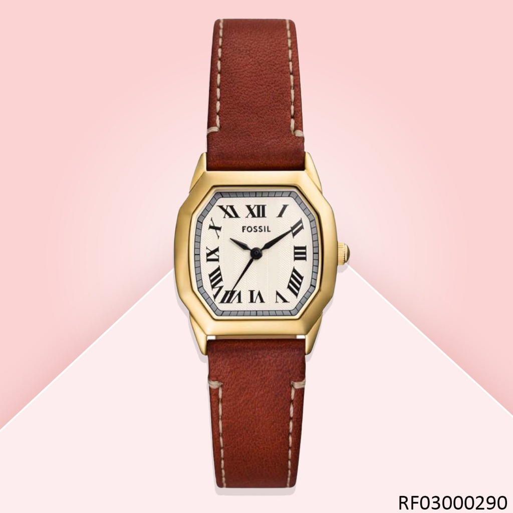 RELOJ FOSSIL ANALOGO HARLOW ES5364 CUERO CAFE