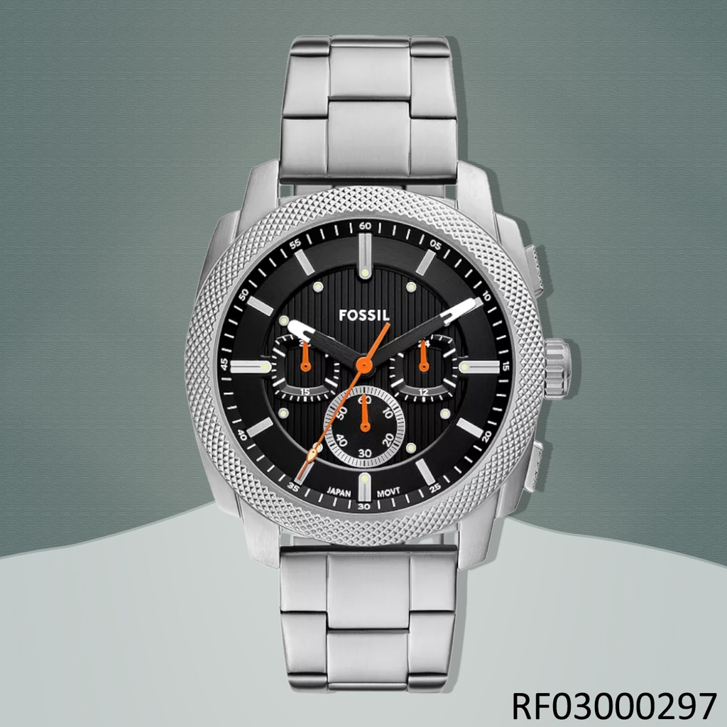 RELOJ FOSSIL ANALOGO MACHINE FS6095 METAL PLAT