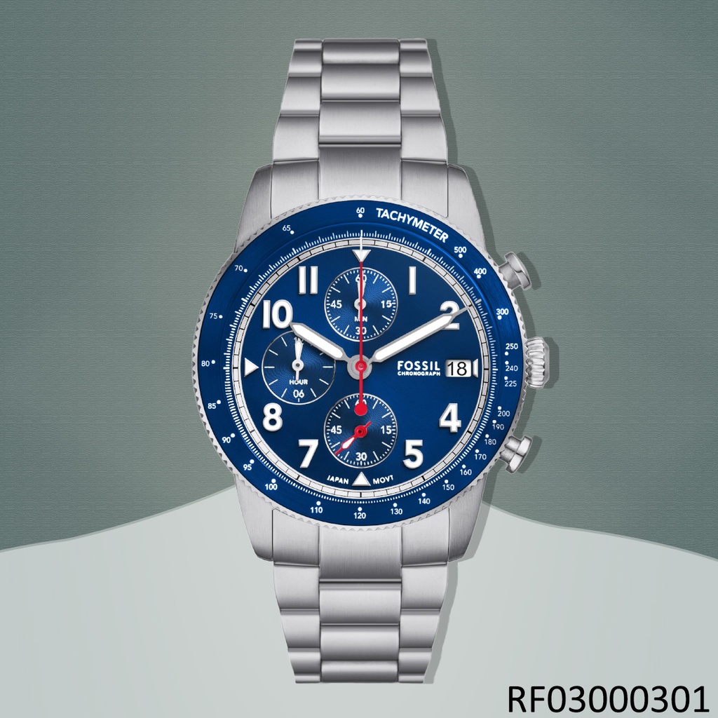 RELOJ FOSSIL ANALOGO SPORT TOURER FS6047 METAL PLAT.