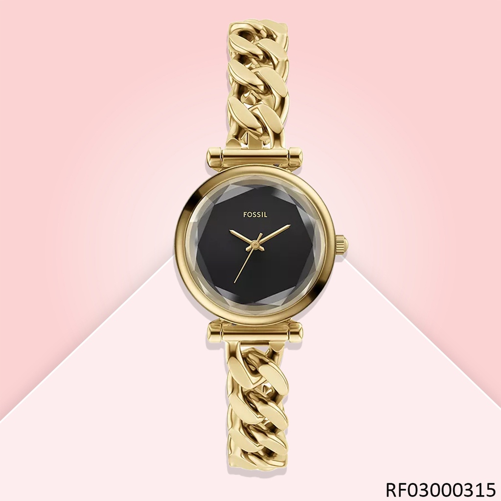 RELOJ FOSSIL ANALOGO CARLIE ES5440 FAJA MART.DOR