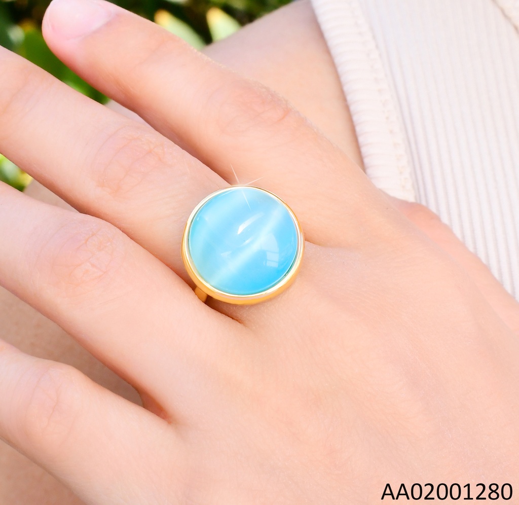 ANILLO DOR PIEDRA CELESTE RD RA601-305