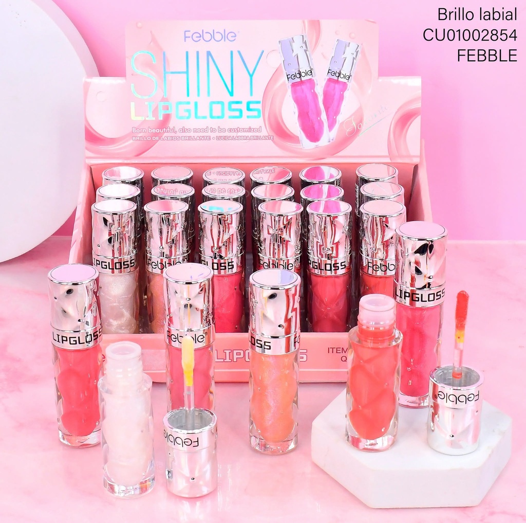 LIPGLOSS SHINY FEBBLE LG2535 SURTIDOS