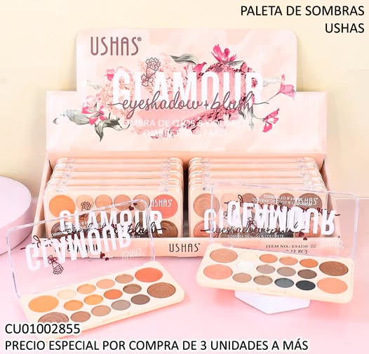 PALETA DE SOMBRAS DE OJOS GLAMOUR ES4210 02