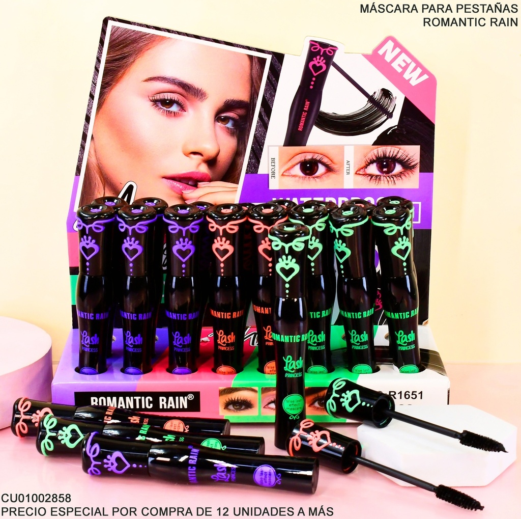 MASCARA PARA PESTAÑA ROMANTIC RAIN R1651