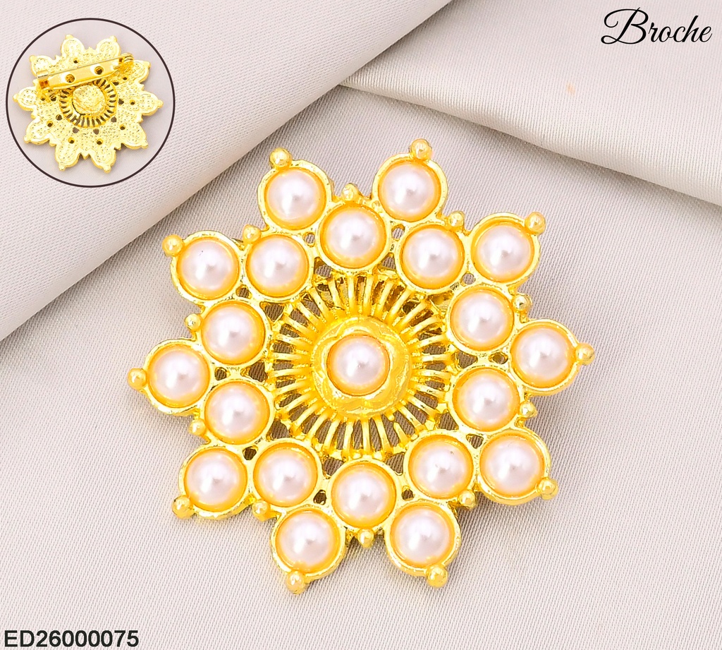 BROCHE DAMA SOL PERLAS N5148-212