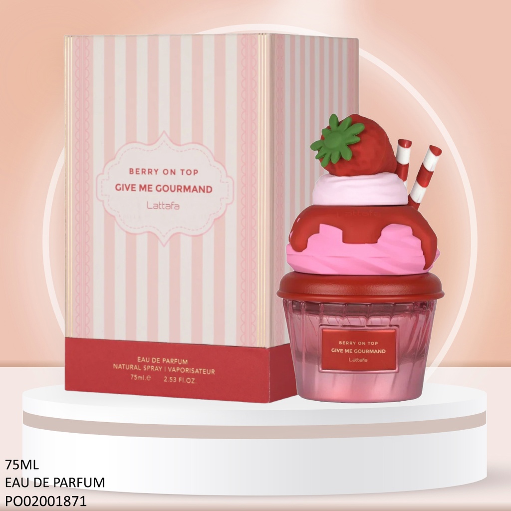 PERFUME BERRY ON TOP GIVE ME LATTAFA EDP 75ML