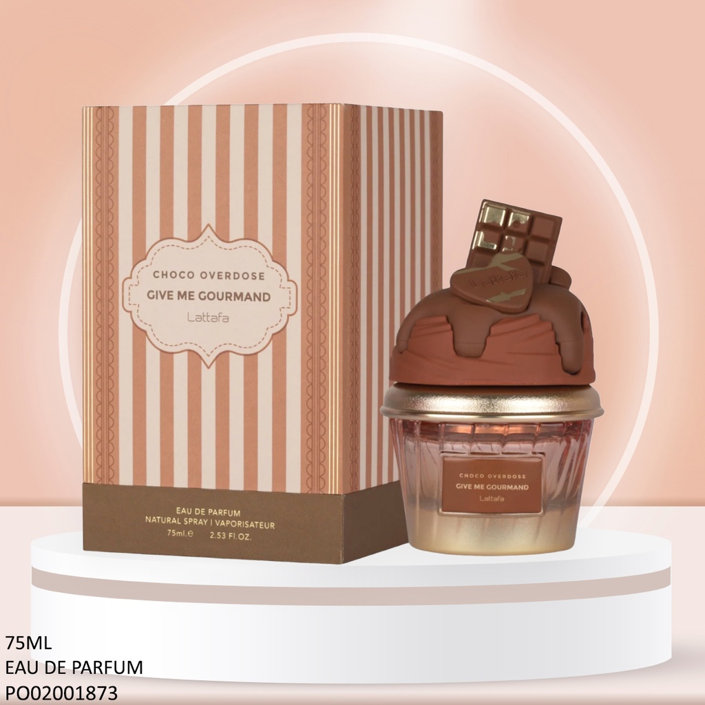 PERFUME CHOCO OVERDOSE GIVE ME LATTAFA EDP 75ML