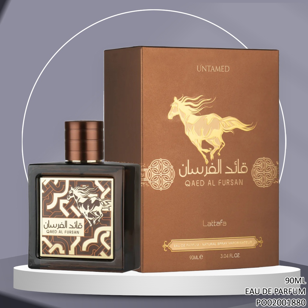PERFUME LATTAFA UNTAMED  QAED AL FURSAN EDP 90ML