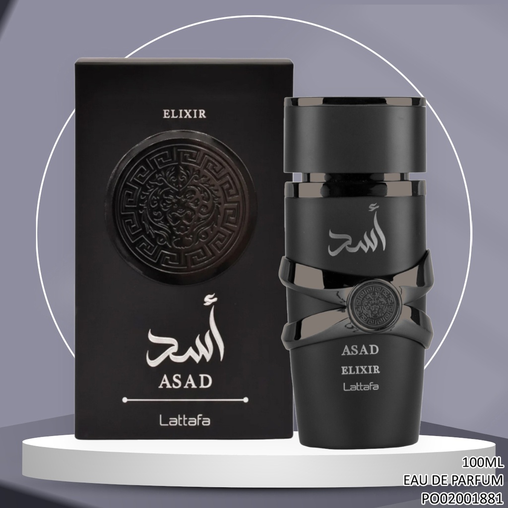 PERFUME LATTAFA ELIXIR ASAD EDP 100ML