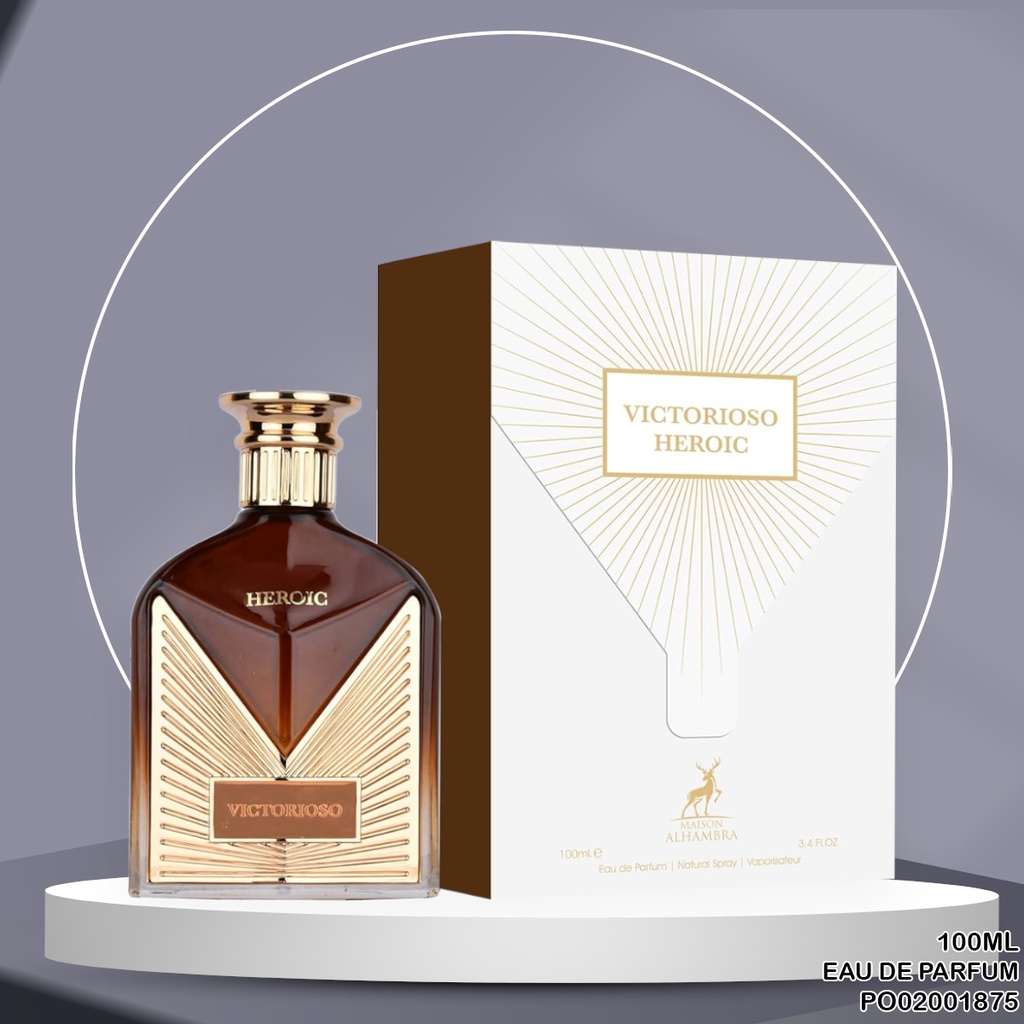 PERFUME VICTORIOSO HEROIC MAISON ALHAMBRA 100ML EDP