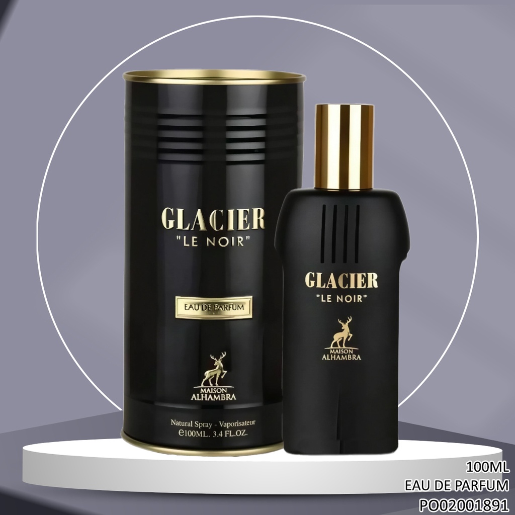 PERFUME GLACIER LE NOIR MEN MAISON ALHAMBRA 100ML