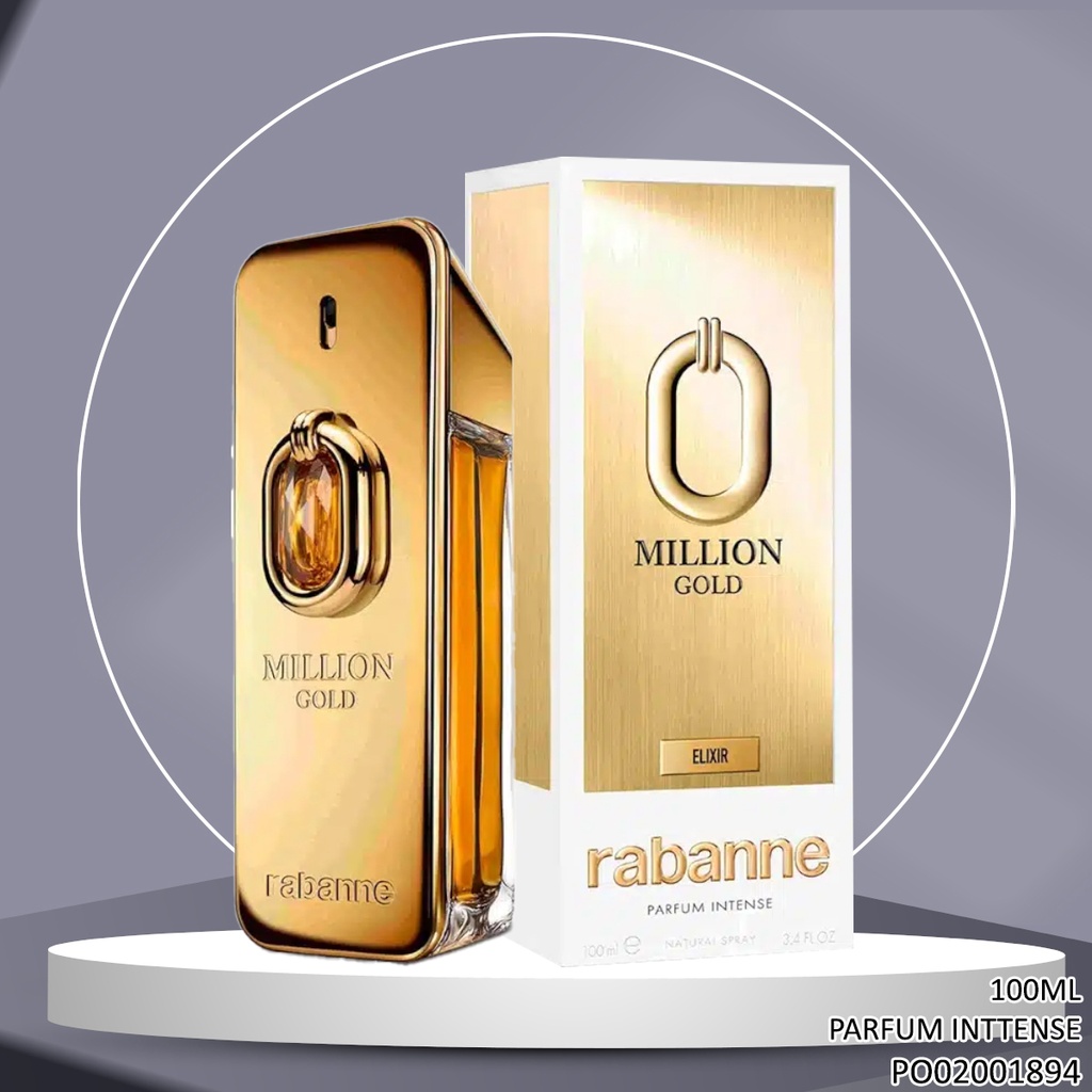 PERFUME "0"MILLION GOLD ELIXIR PARFUM INTENSE RABANNE 100ML