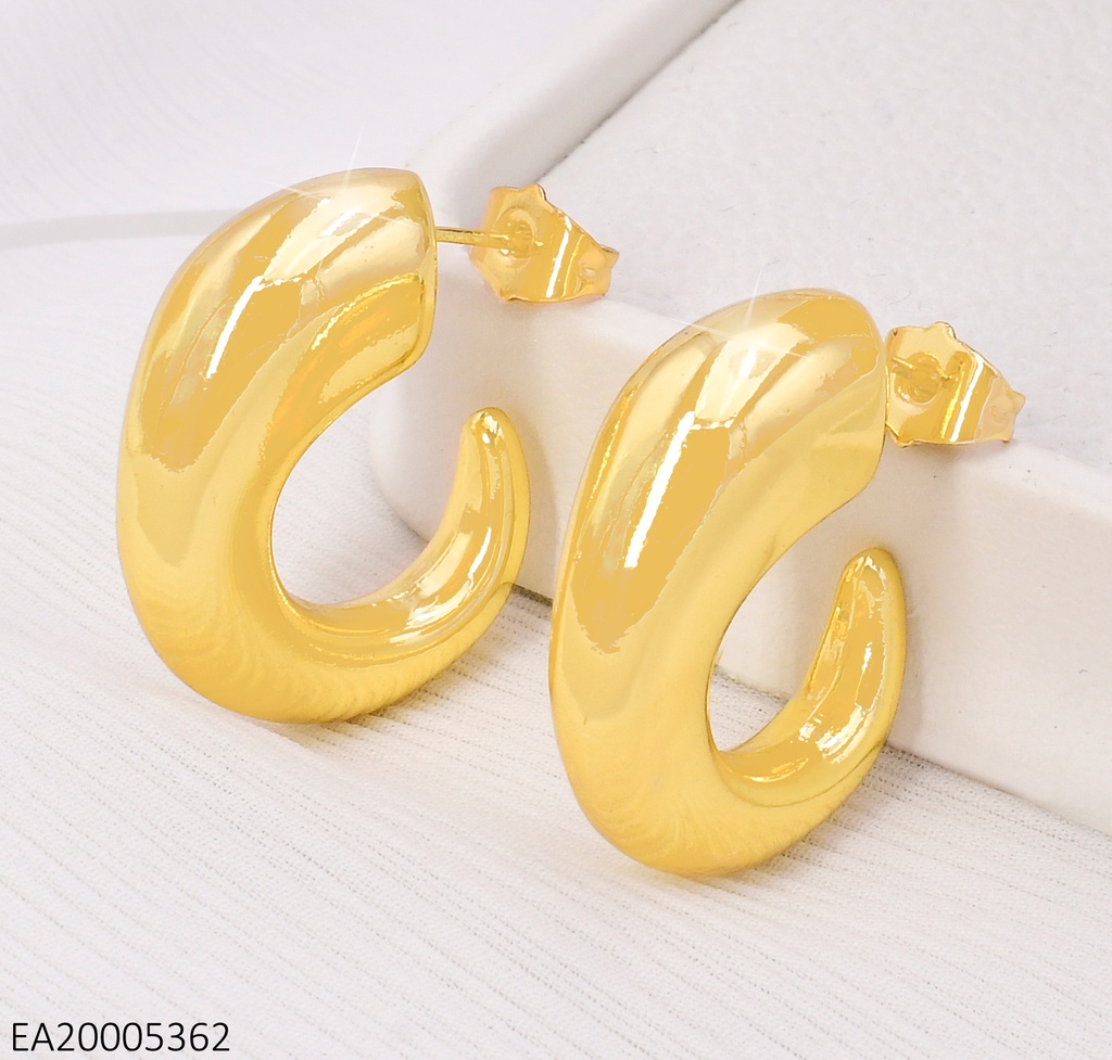 ARETES FORMA "C" INFLADO F4615