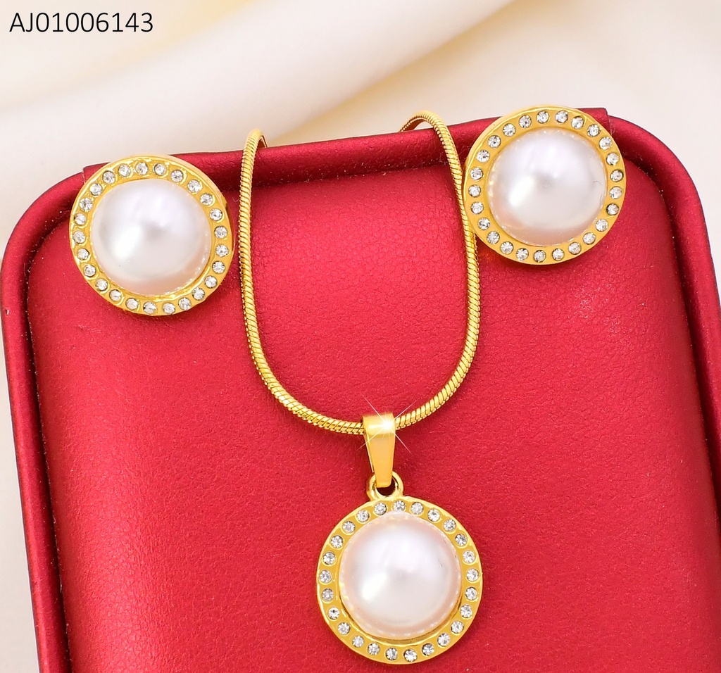 SET DORADO CICULO ZIRC. /PERLA CENTRO SA1271-45