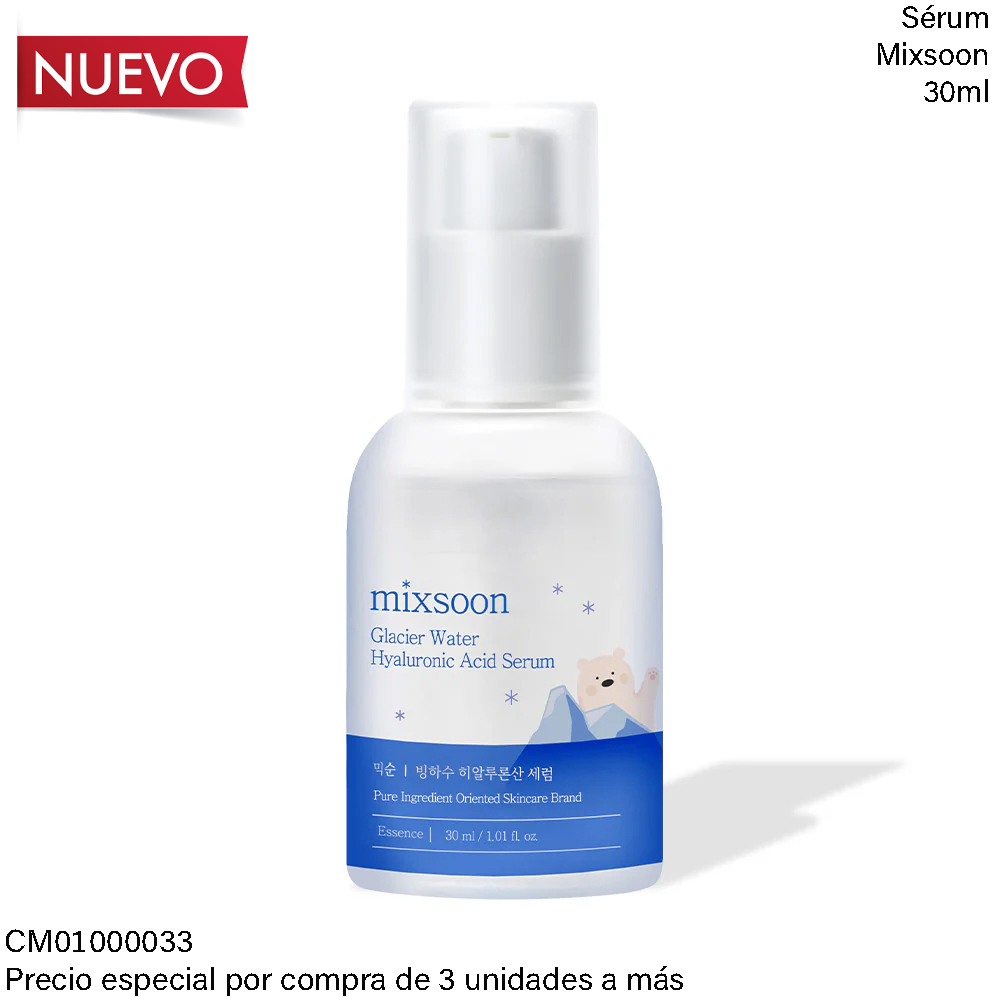 GLACIER WATER HYALURONIC ACID SERUM MIXSOON 30ML