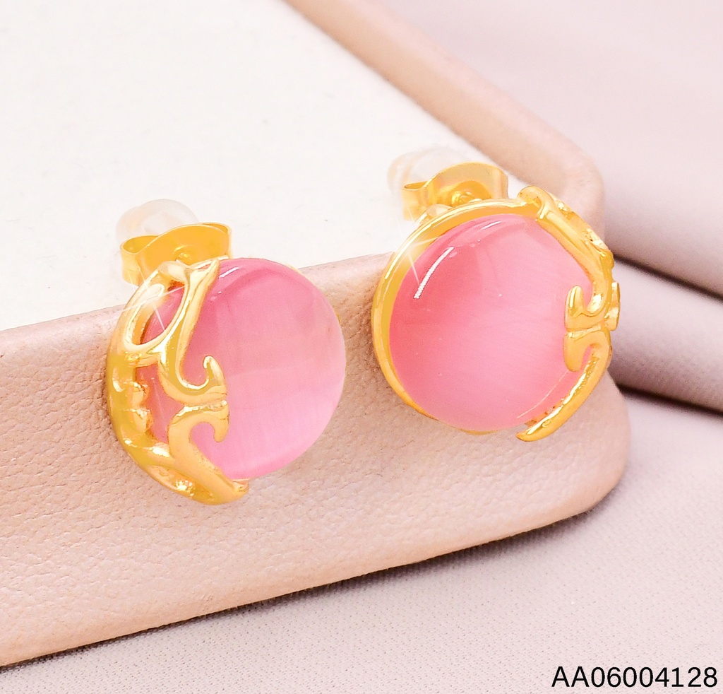 ARETES RD ROSA DECORACIÓN BORDES DOR EA1275-45