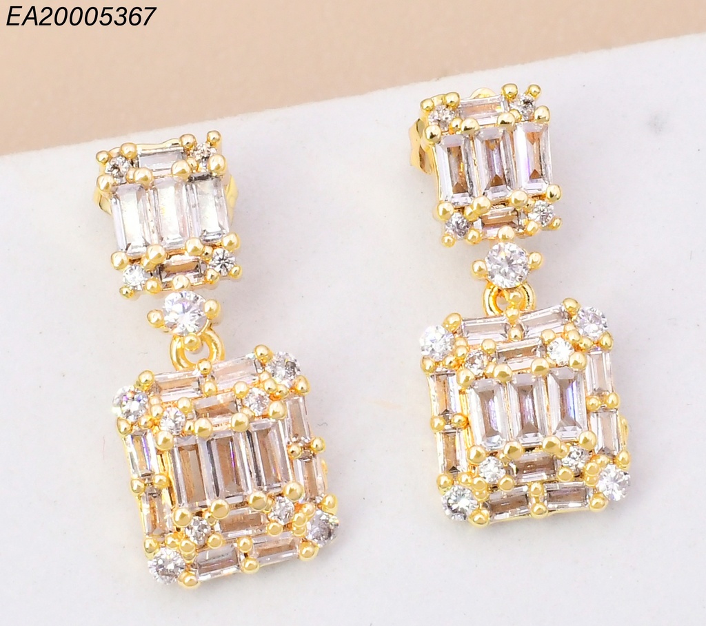 ARETES DOR CUADROS ZIRC RECT. EE4770-318