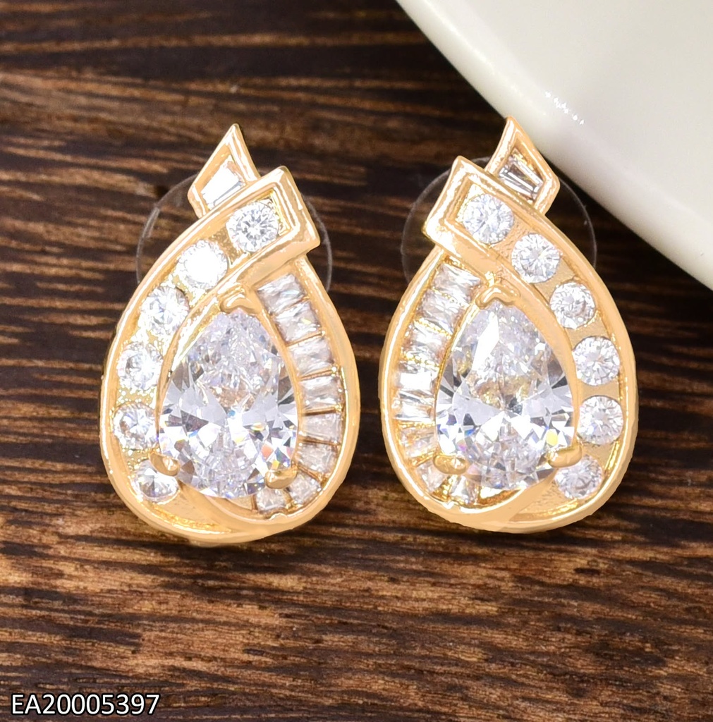 ARETES GOTA ZIRC. CENTRO BORDE EE4845-6