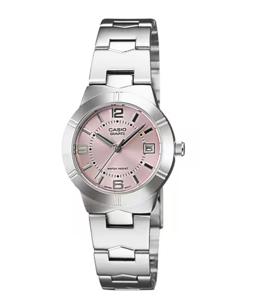 RELOJ CASIO ANALOGO LTP-1241D-4A3DF METAL PLAT.