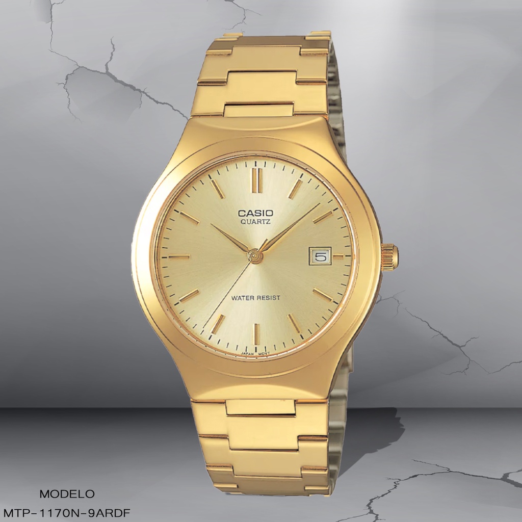 RELOJ CASIO ANALOGO MTP-1170N-9ARDF METAL DOR