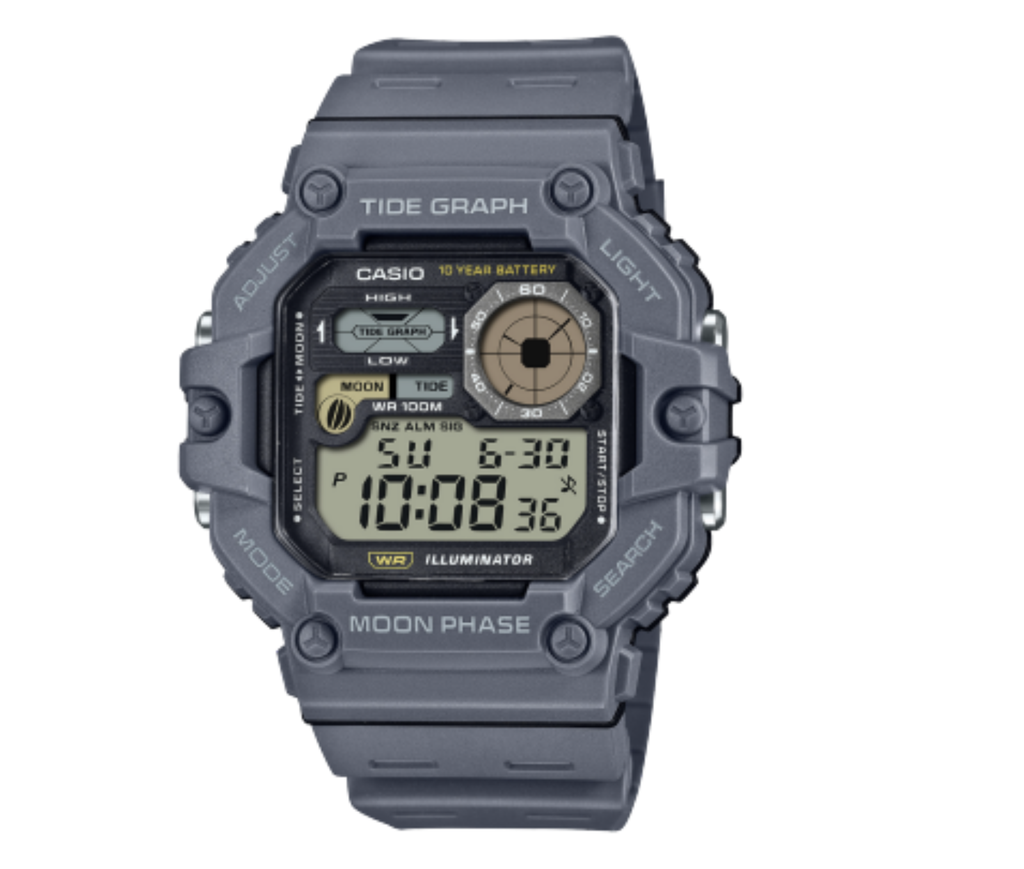 RELOJ CASIO DIGITAL WS-1700H-8AVDF RESINA GRIS