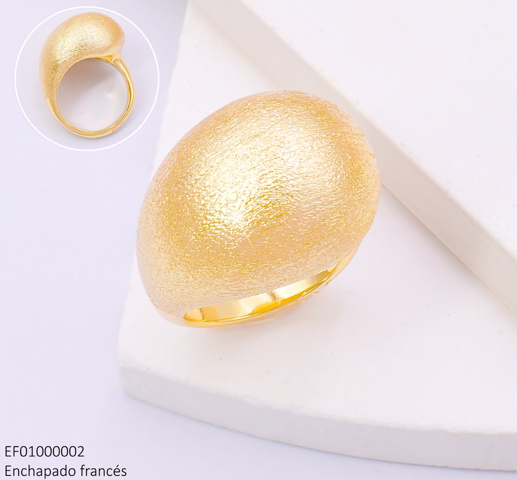 ANILLO BOTTEGA SUPERFICICORRUGADA T114250R-703