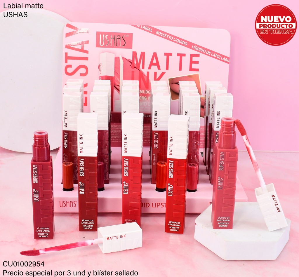 LABIAL USHAS NATTE SUPER STAY ULG018A