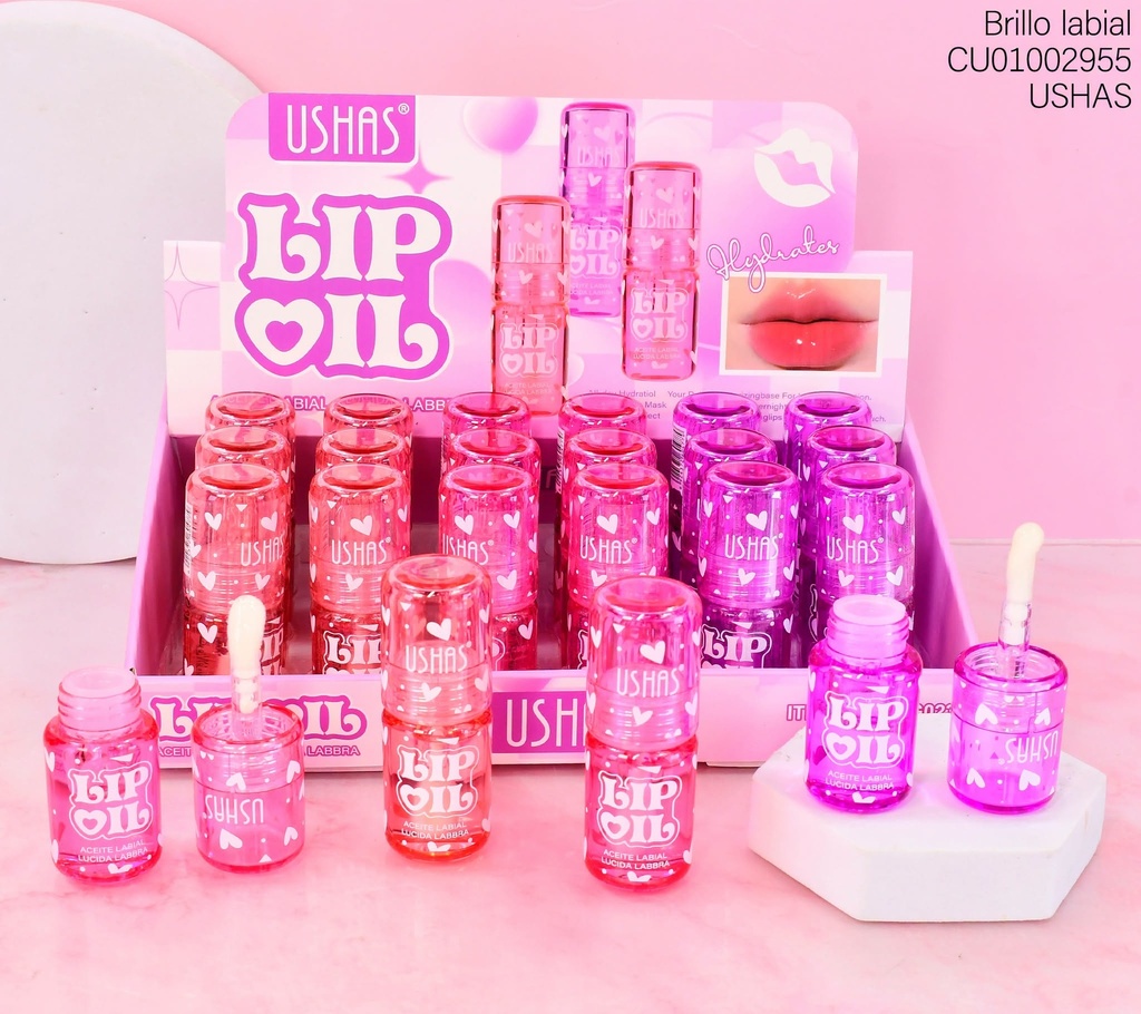 LIP OIL USHAS CORAZONES ULG023