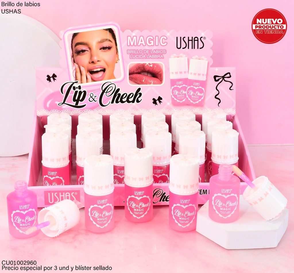 LIP & CHEEK MAGIC USHAS ULG003