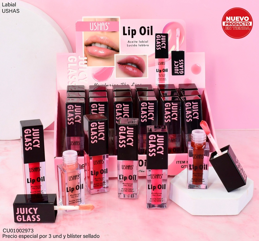 LIP OIL JUICY GLASS ULG002