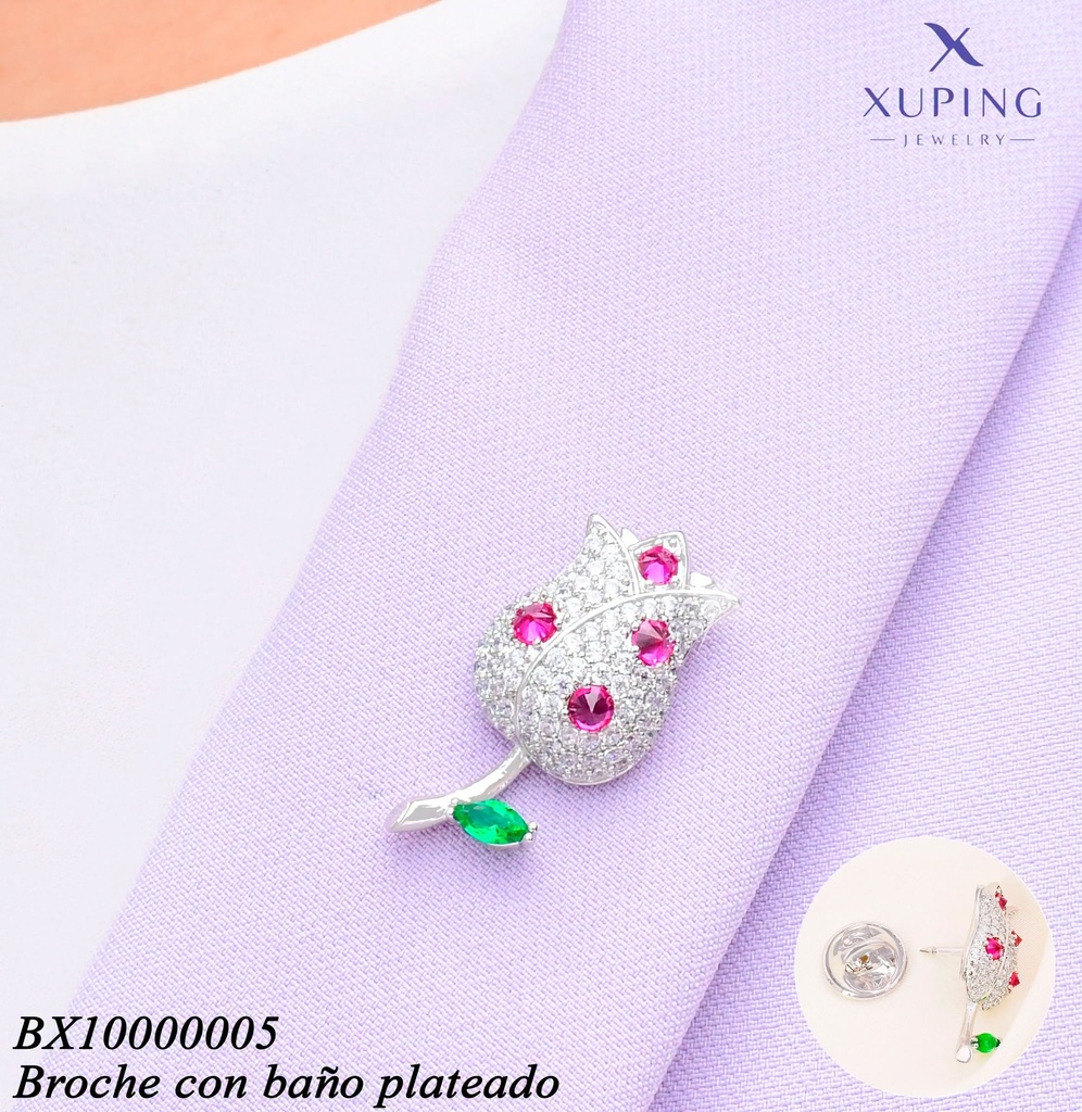 ANILLO BAÑO DE ORO 14K. XUPING ANCHO ESLABONES CAD.CALADOS