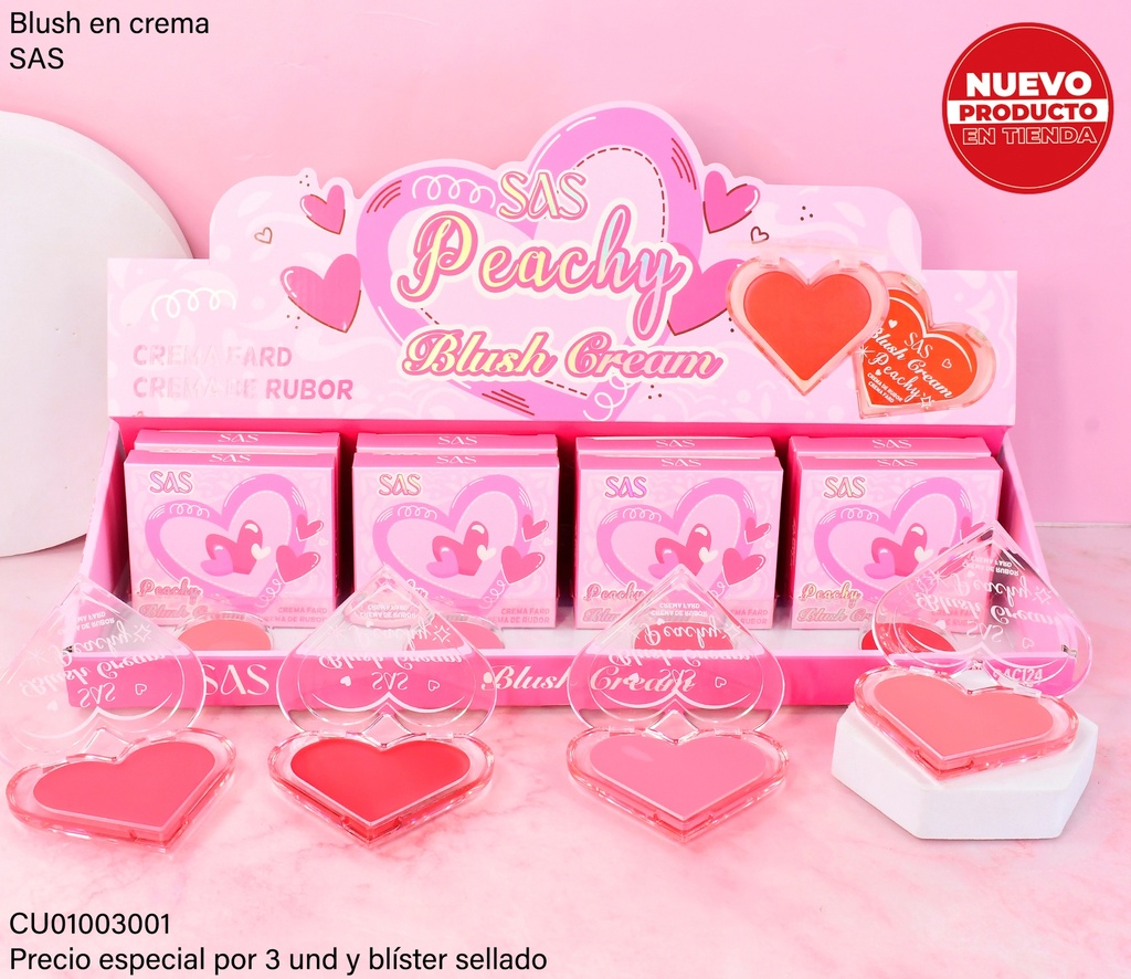 BLUSH CREMA PEACHY SAS SAC124