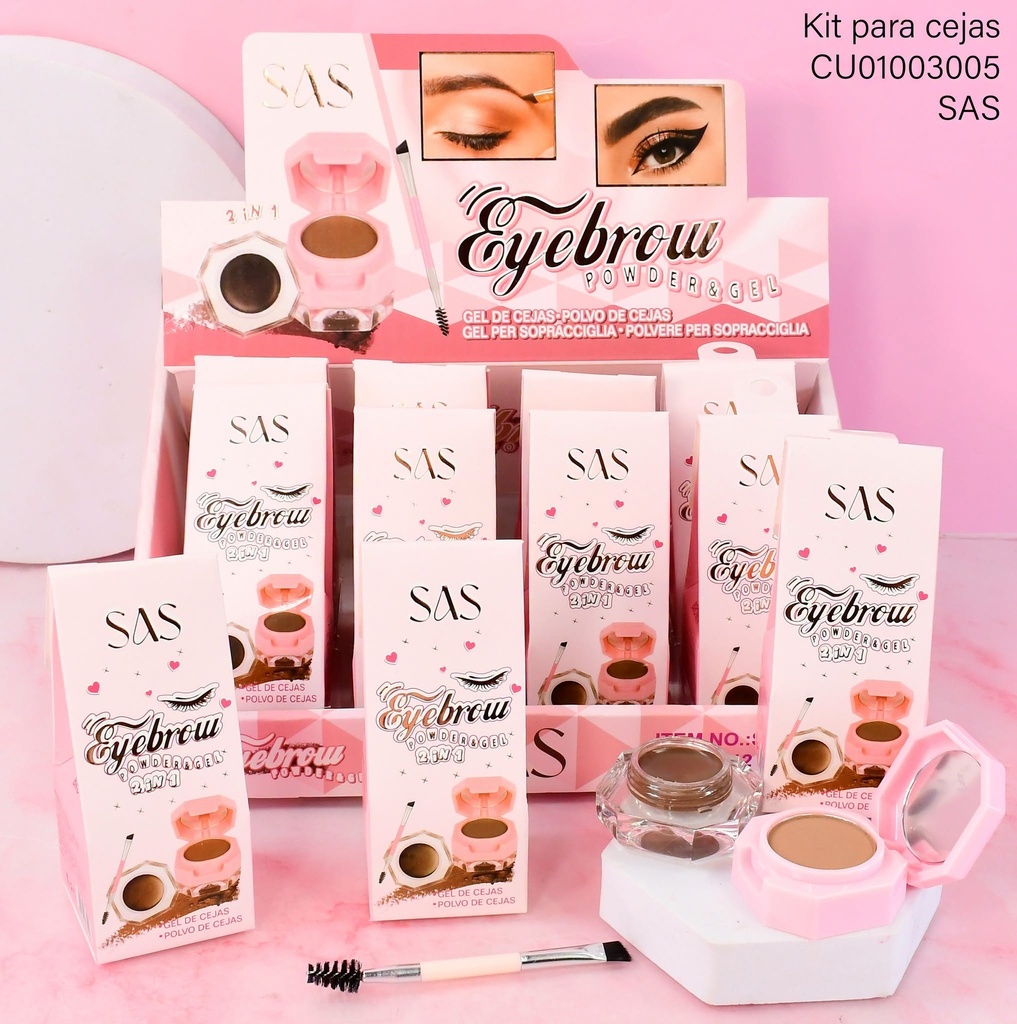 GEL Y GLAMOUR DE CEJAS SAF014 B SAS