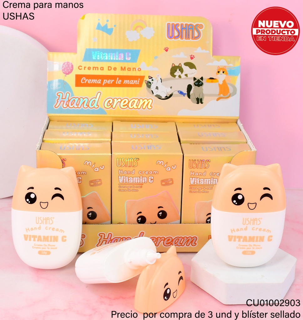 CREMA DE MANOS VITAMINA C HA451