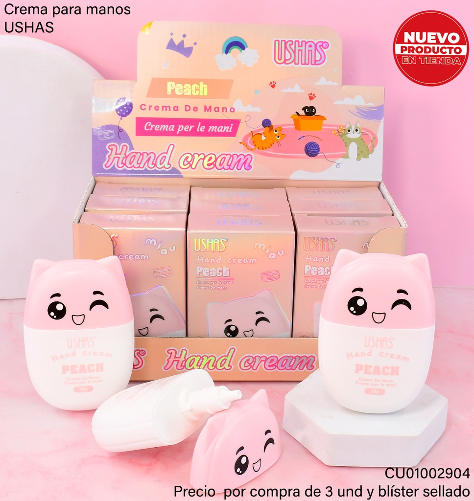 CREMA DE MANOS PEACH  HA449