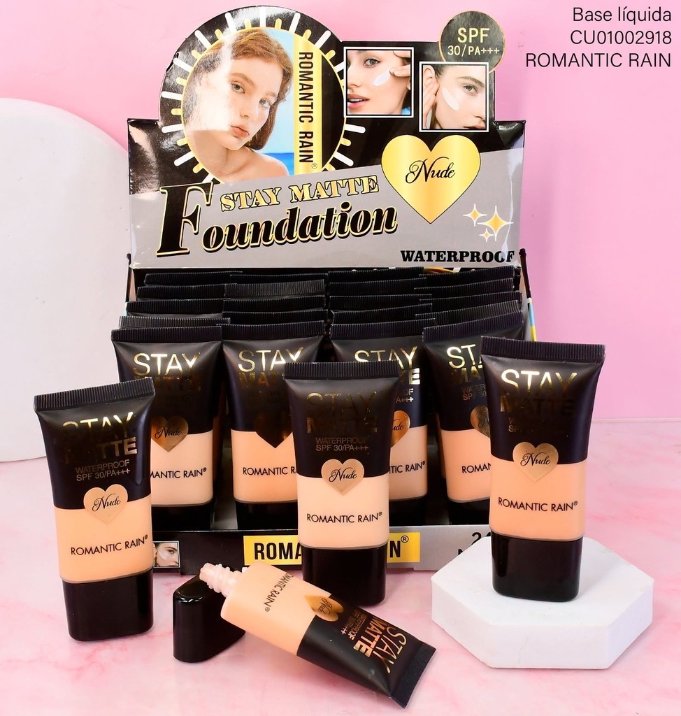 BASE STAY MATTE ROMANTIC RAIN M8165