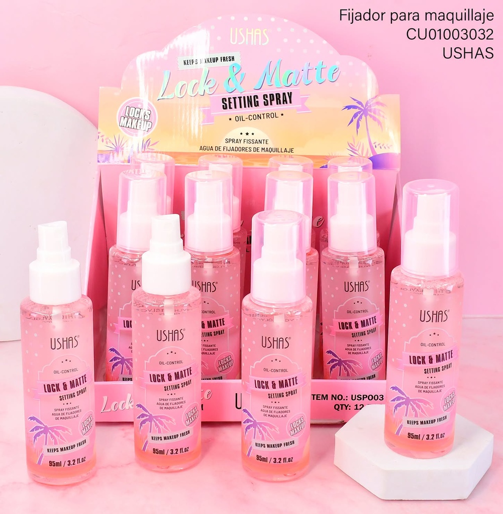 FIJADOR DE MAQUILLAJE LOCK & MATTE USP003