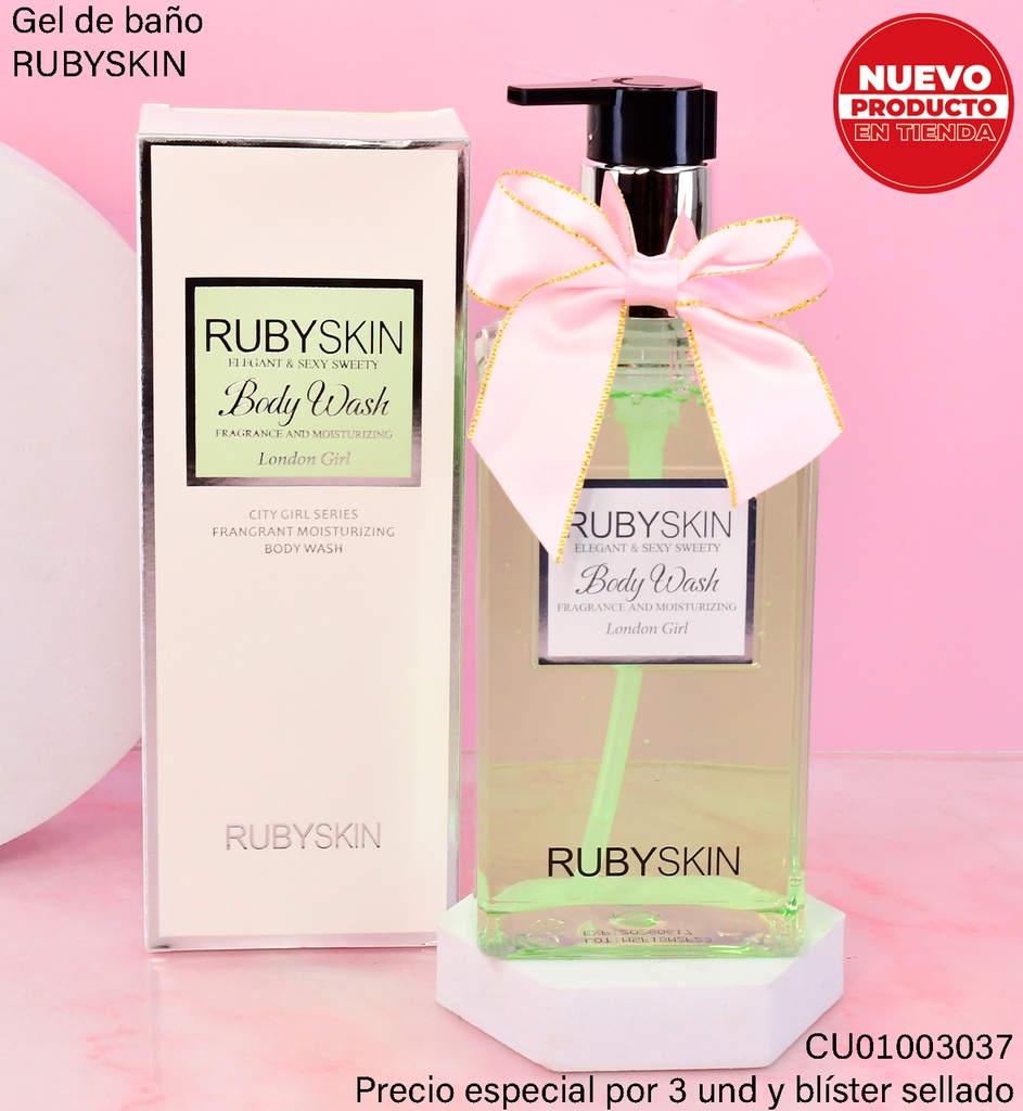 BODY WASH RUBYSKIN LONDON GIRL RSBW-L